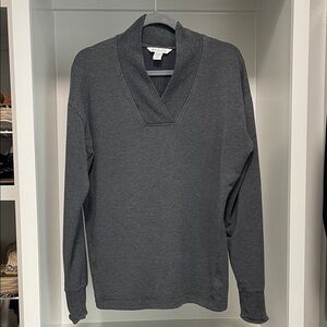 Athleta Gray Cowl Neck sweatshirt